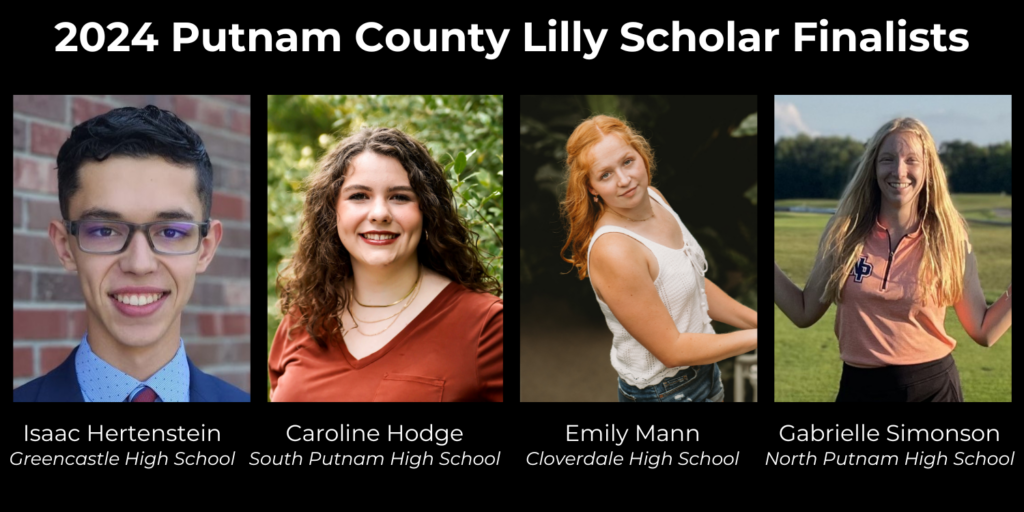 Four Putnam County Lilly Scholar students
