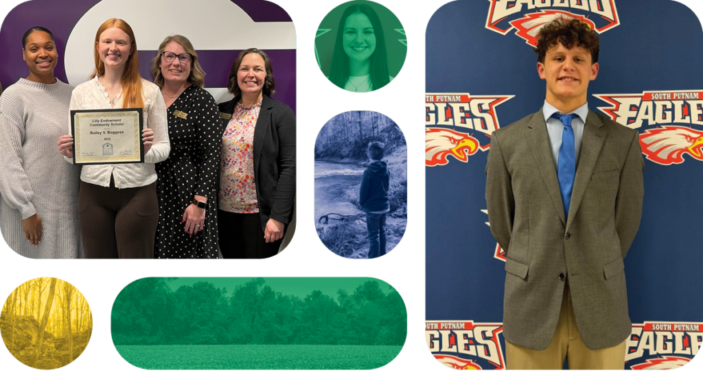 collage image with students of Putnam County