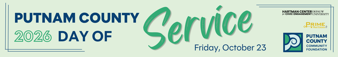 graphic listing Putnam County's 2026 Day of Service on Friday, October 23